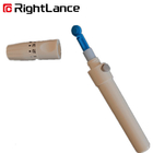 Parmak Pricker Glukometre için Twist Cap Gama Yeniden Kullanılabilir Lancet Kalem
